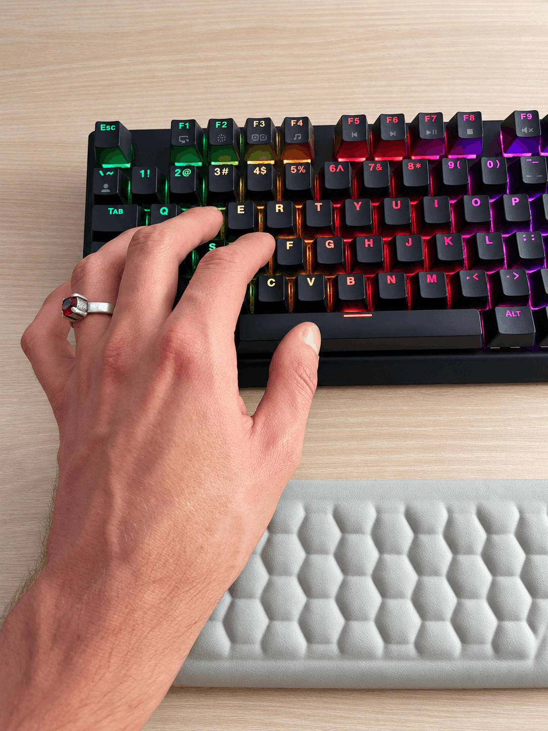 carpal tunnel keyboard wrist rest